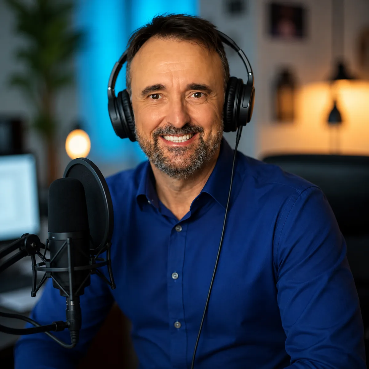 Ignacio Novo grabando El Refugio