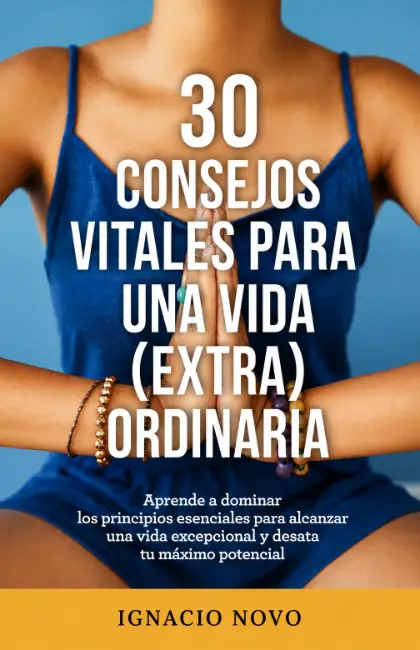 Portada de 30 consejos vitales para una vida extraordinaria